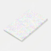 Colorful Doodles Sticky Note Pad (Schuin)