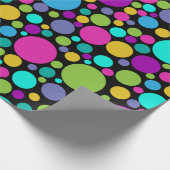 Colorful Dot Wrapping Paper Cadeaupapier (Hoek)