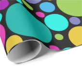 Colorful Dot Wrapping Paper Cadeaupapier (Rol Hoek)