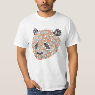 Colorful Dotted Panda Beer T-Shirt