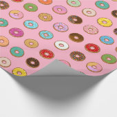 Colorful Doughdopnoten Cadeaupapier (Hoek)