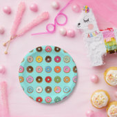 Colorful Doughdopnoten Papieren Bordje (Feest)