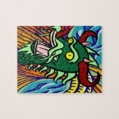 Colorful Dragon Art Legpuzzel (Horizontaal)