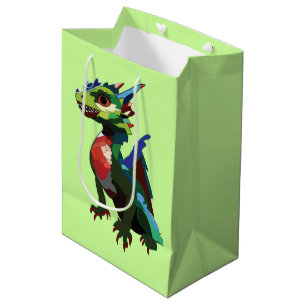 Colorful Dragon Art Medium Cadeauzakje