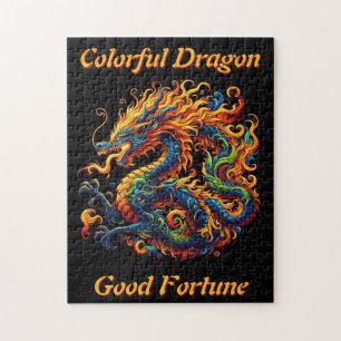 Colorful Dragon Legpuzzel