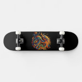 Colorful Dragon Skateboard (Horizontaal)
