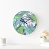 Colorful Dragonflies in Foliage Abstract Grote Klok (Huis)
