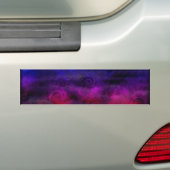 Colorful Dreamweaver Abstract Bumpersticker (Op auto)