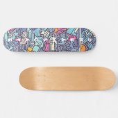 Colorful Dreamweaver Adventure-skateboard Skateboard (Horizontaal)