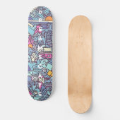 Colorful Dreamweaver Adventure-skateboard Skateboard (Voorkant)