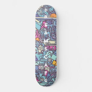 Colorful Dreamweaver Adventure-skateboard Skateboard