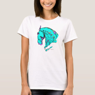 Colorful Dressage Horse T-shirt