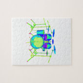 Colorful Drum Kit Legpuzzel (Horizontaal)