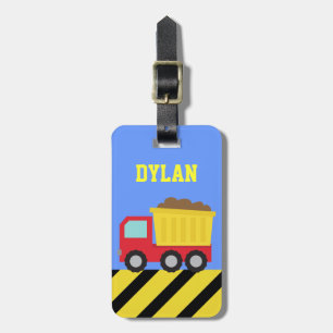 Colorful Dump Truck, Construction Vehicle for Boy Bagagelabel