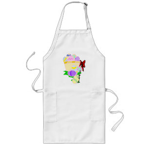 Colorful Easter Apron Lang Schort