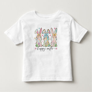 Colorful Easter Bunnies Kinder Shirts