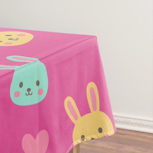 Colorful Easter Bunnies Pattern | Tablecloth Tafelkleed (Voorbeeld)