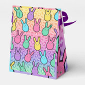 Colorful Easter Bunny Bedankdoosjes (Achterkant)