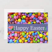 Colorful Easter Candies Feestdagenkaart (Voorkant / Achterkant)