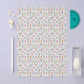 Colorful Easter cross patterned Tissuepapier (Craft)