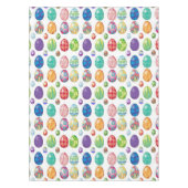 Colorful Easter Eggs Pattern Tafelkleed (Voorkant)