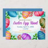 Colorful Easter Kaart (Voorkant / Achterkant)