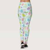 Colorful Easter Spring Patroon | Leggings (Achterkant)
