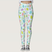 Colorful Easter Spring Patroon | Leggings (Voorkant)