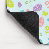 Colorful Easter Spring Patroon | Mousepad Muismat (Hoek)