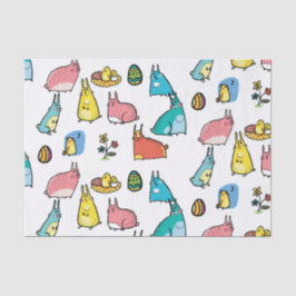 Colorful Easter Tissuepapier