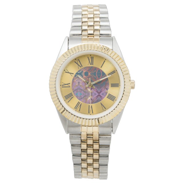 Colorful Elegance Horloge (Voorkant)