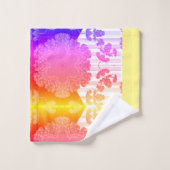 Colorful Elegant Abstrait Geometry Backround var (Gant de toilette)