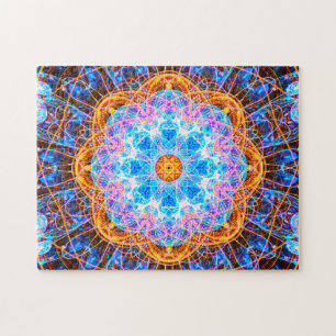 Colorful Energy Mandala   Herstel Legpuzzel