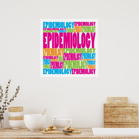Colorful Epidemiology Poster (Keuken)