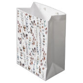 Colorful Eucalyptus Waterverf  Medium Cadeauzakje (Voorkant Gekanteld)