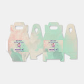 Colorful Fairy Birthday Bedankdoosjes (Uitgevouwen)