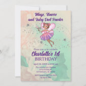 Colorful Fairy Birthday Kaart (Voorkant)