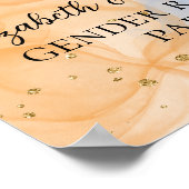 Colorful Fall Citrouilles Genre Reveillez Affiche (Coin)