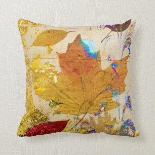 Colorful Fall lekt Collage Custom Pillow Kussen