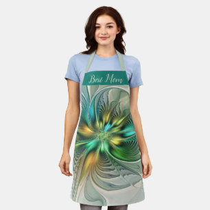 Colorful Fantasy Abstract Flower Fractal Best Mama Schort