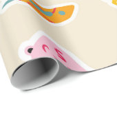 Colorful Fantasy Animals Cadeaupapier (Rol Hoek)