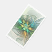 Colorful Fantasy Modern Abstract Flower Fractal Servet (Hoek)