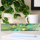Colorful Fantasy Moderne Abstracte Art Flower Titl Naambordje