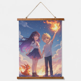 Colorful Fantasy Wall Art for Kids Hangend Wandkleed