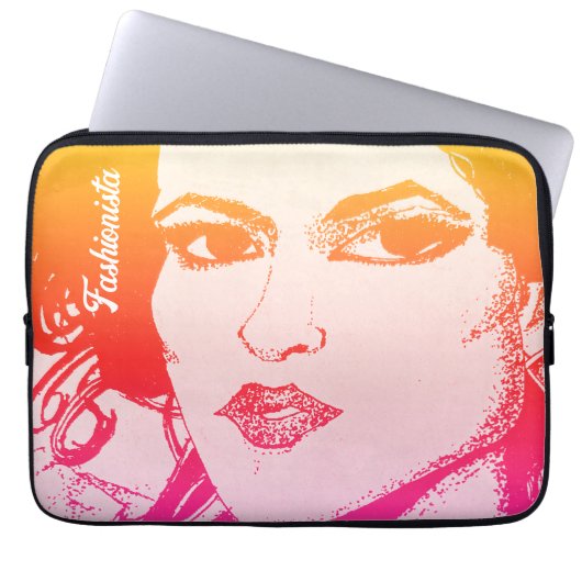 Colorful Fashion Laptop Case (Voorkant)