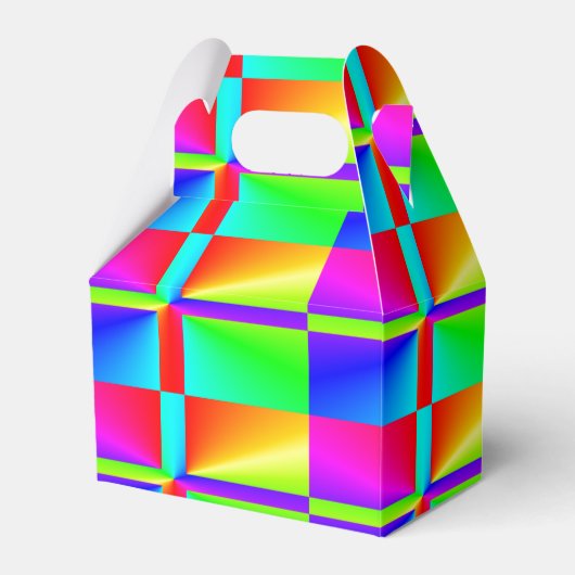 Colorful Favor Box Bedankdoosjes (Voorkant Zijde)