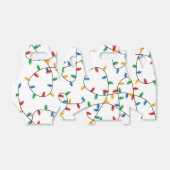 Colorful Festive kerstlampje Bedankdoosjes (Uitgevouwen)