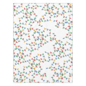 Colorful Festive kerstlampje Tafelkleed (Voorkant)