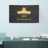 Colorful Fiesta Baby shower Spandoek (Beurs)