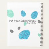 Colorful Fingerprint Planner (Achterkant)